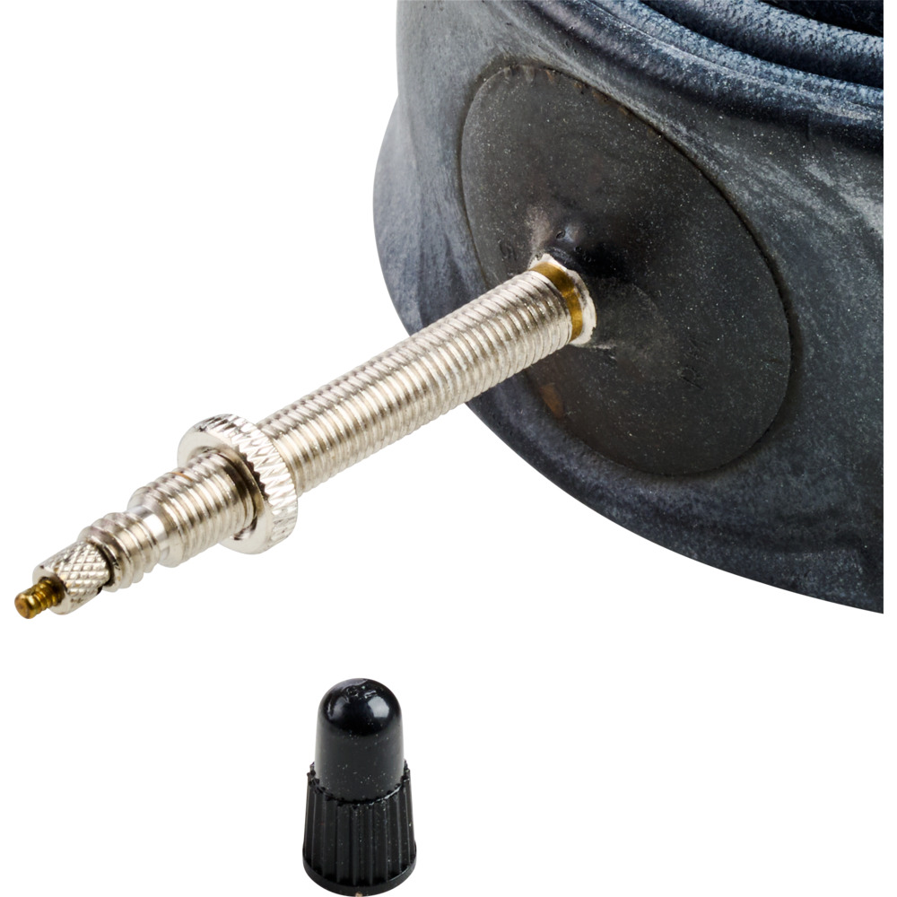 FISCHER Fahrradschlauch 27,5" breit mit Sclaverand Ventil image number 1