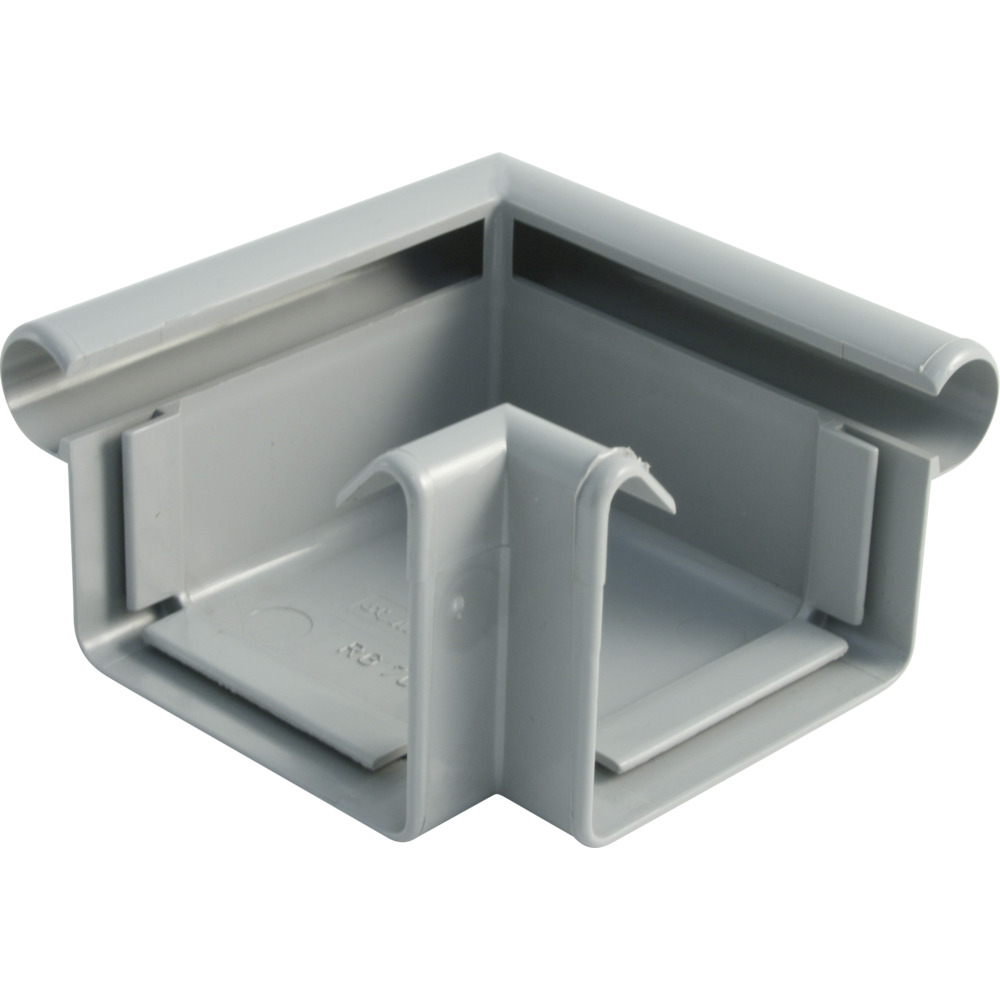 Marley Kastendachrinnen-Au&szlig;enecke Kunststoff RG 70 grau