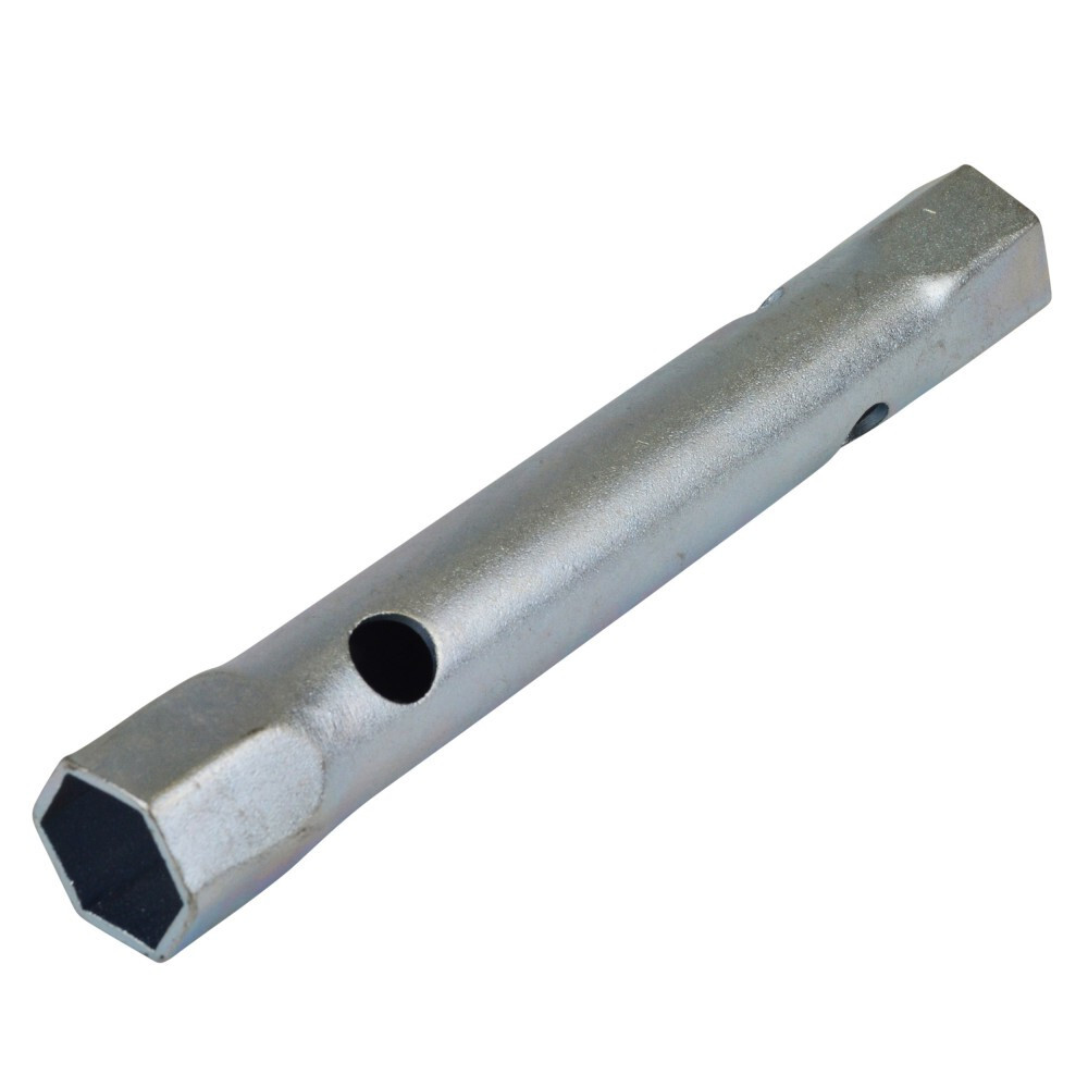 GERMANIA&reg; Doppel Rohrsteckschl&uuml;ssel 14 x 15 mm verchromt satiniert