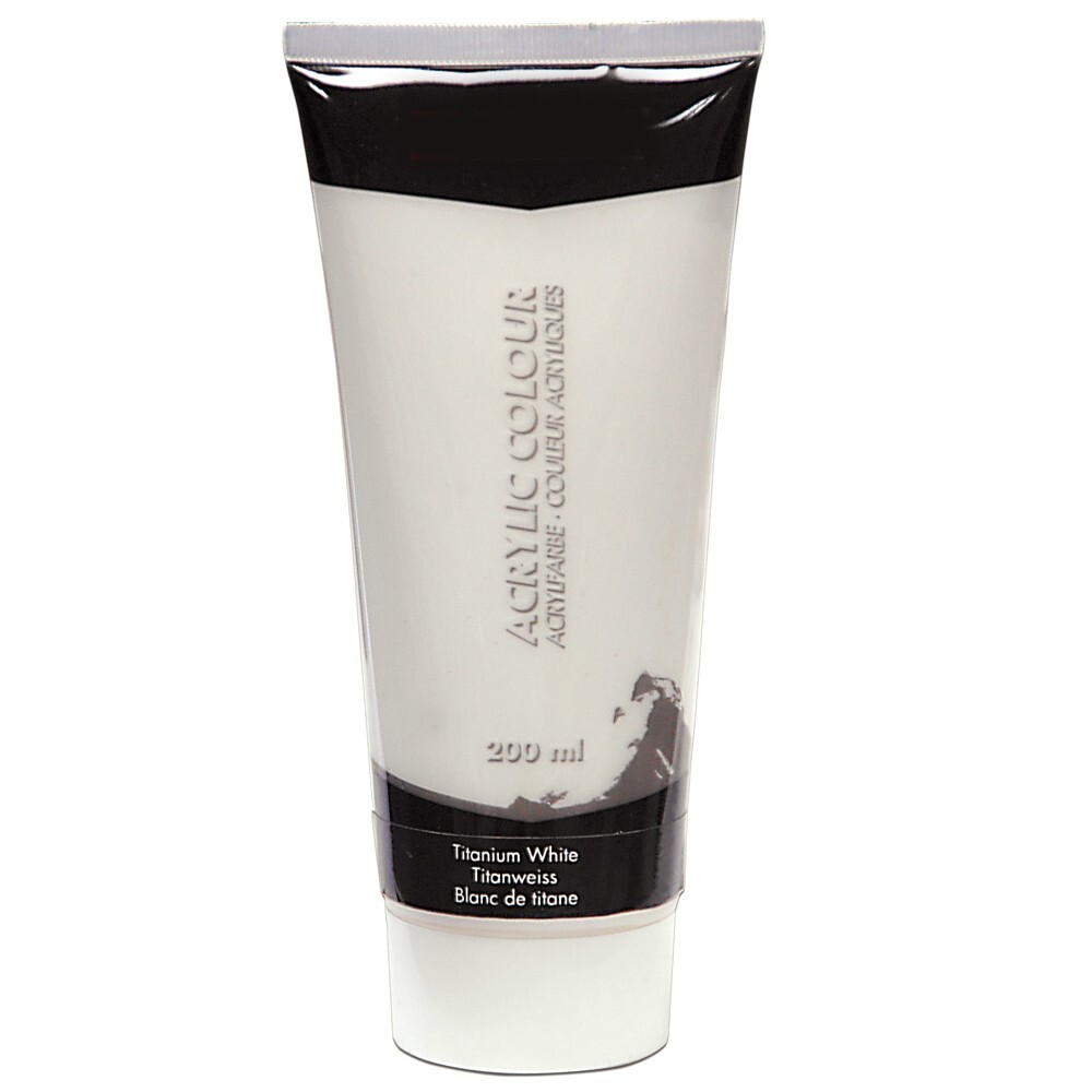 The Wall Acrylfarbe in Wei&szlig; 200 ml Tube