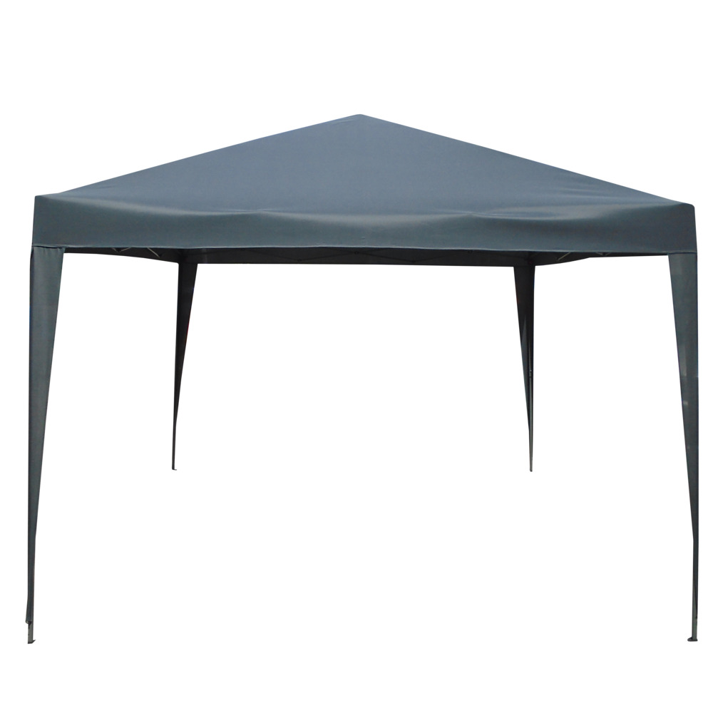 Faltpavillon 3x3m anthrazit mit Metallgestell