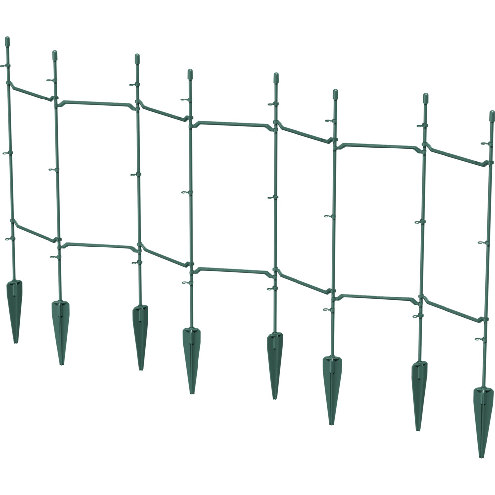 Prosperplast Rankgitter Kunststoff 60 x 120 cm Gr&uuml;n