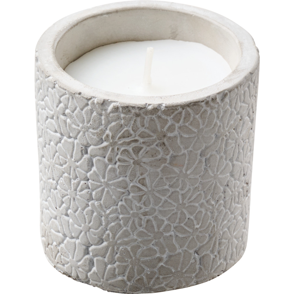Citronellakerze &Oslash; 7,5 cm im Betontopf image number 5