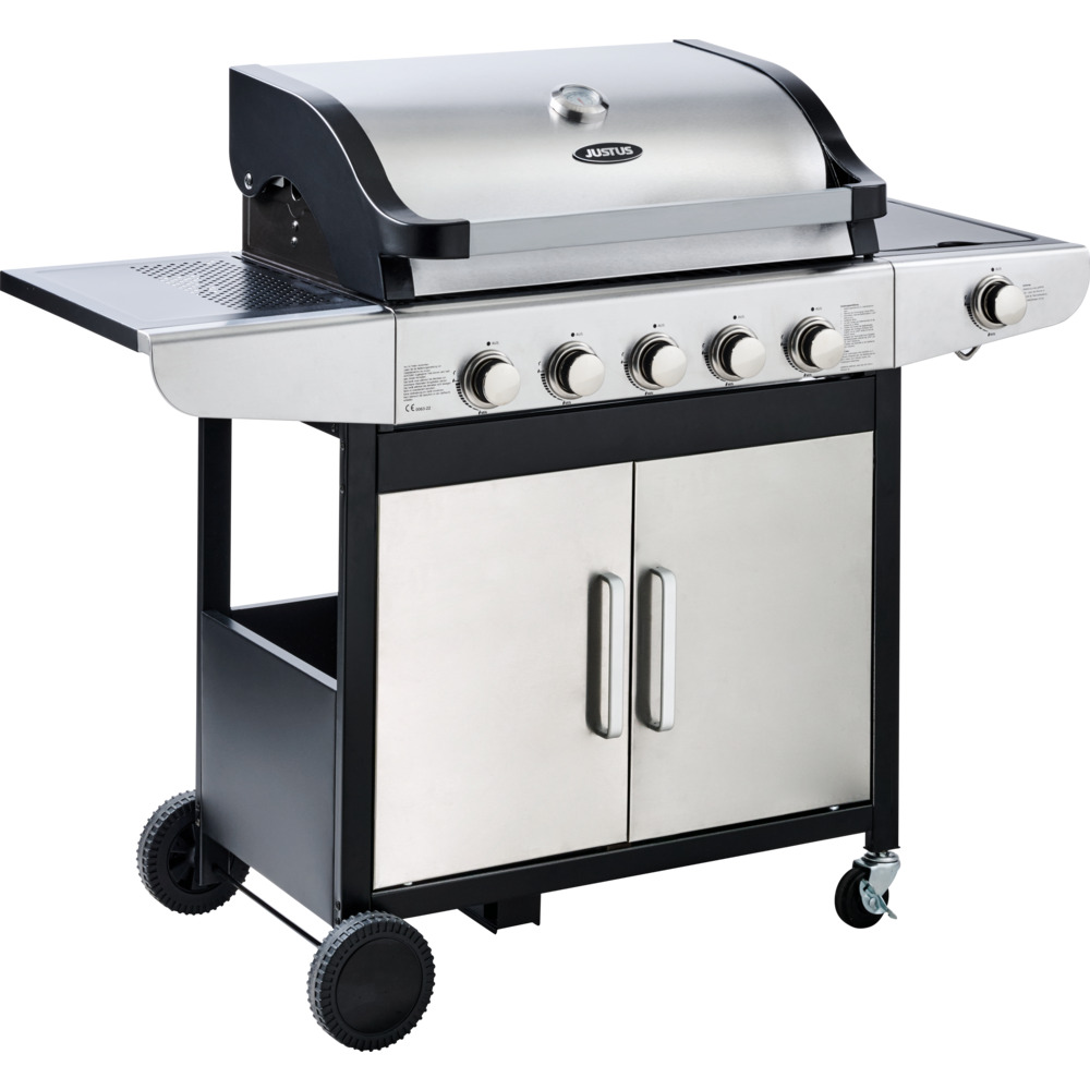 JUSTUS Gasgrill Ares Pro mit 5+1 Brennern