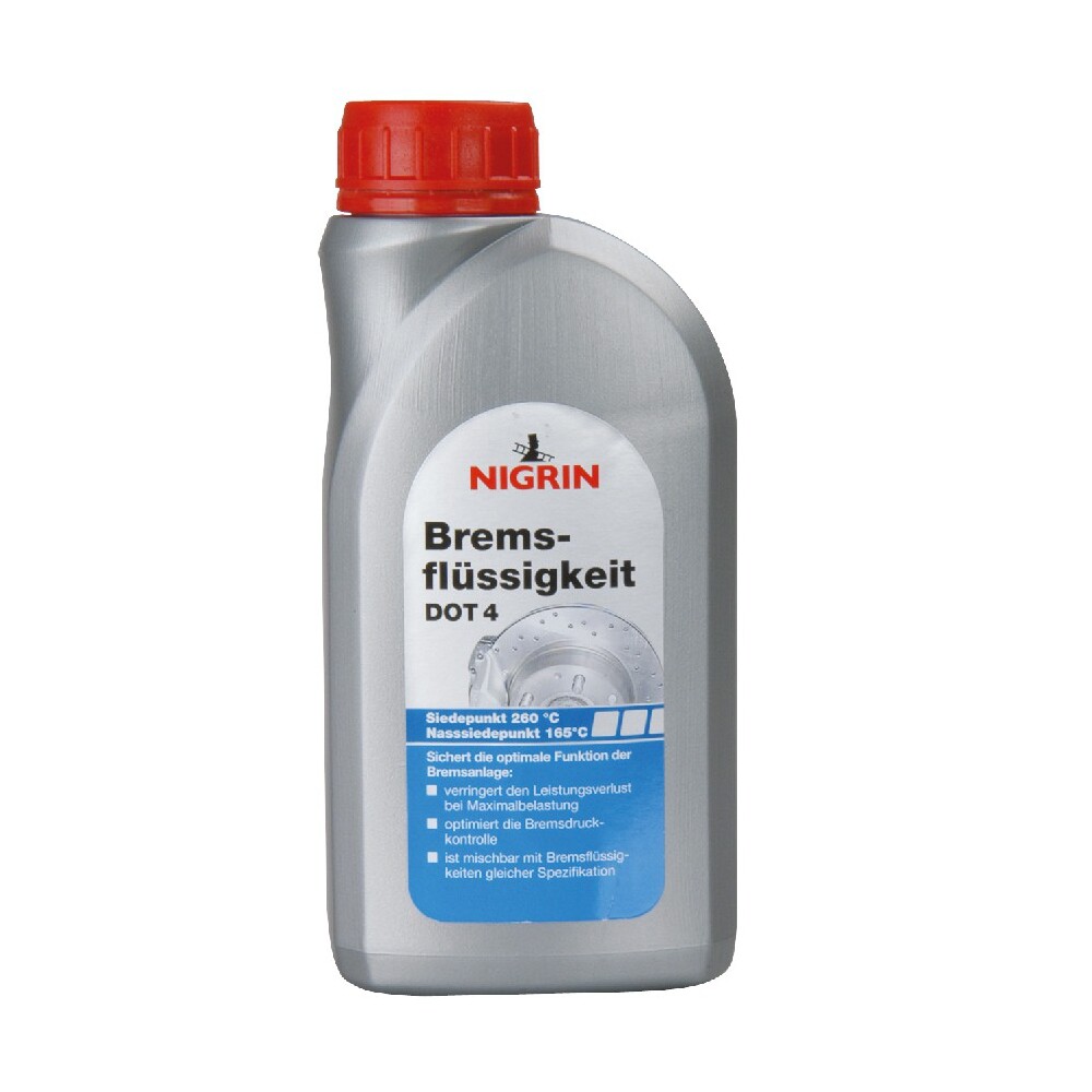 Nigrin Bremsfl&uuml;ssigkeit DOT 4, 500 ml