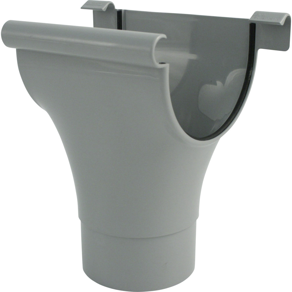 Marley Rinnenstutzen Kunststoff RG 100 DN 75 grau
