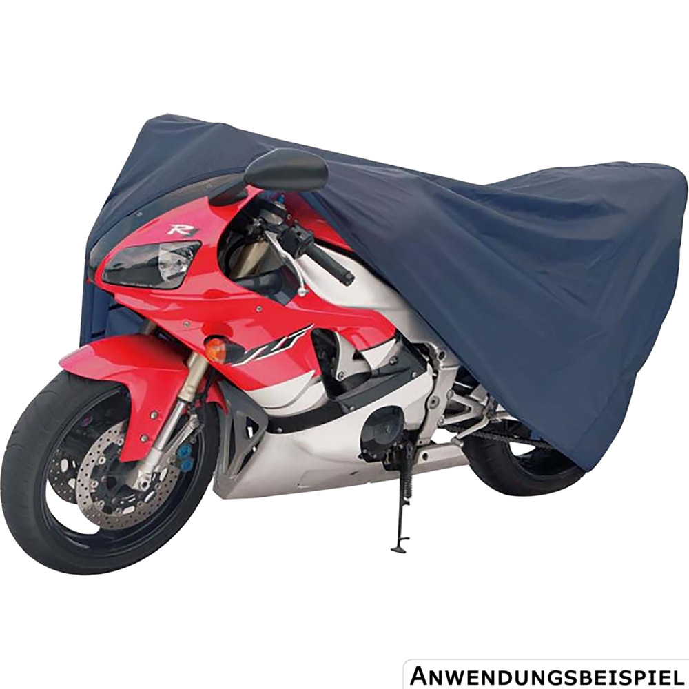 PETEX Motorradgarage Gr&ouml;&szlig;e XL in Blau