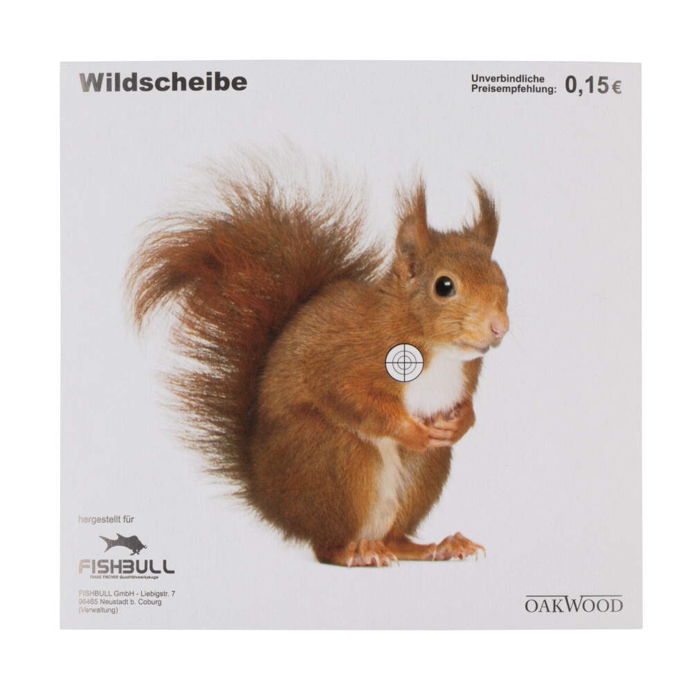 Kugelfang-Zielscheiben 14 x 14 cm Tiermotive 50 St&uuml;ck image number 1