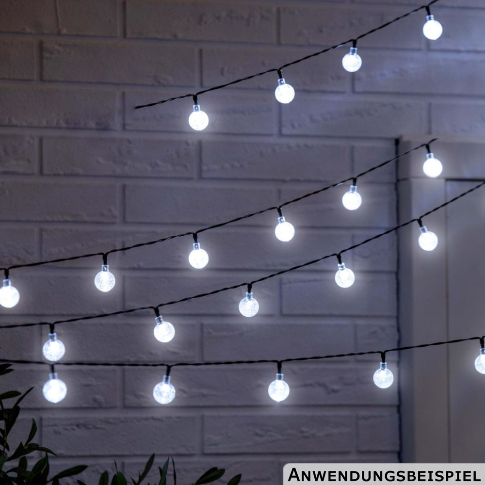 Grundig Solar Lichterkette 15m 100 LEDs warmwei&szlig; image number 5