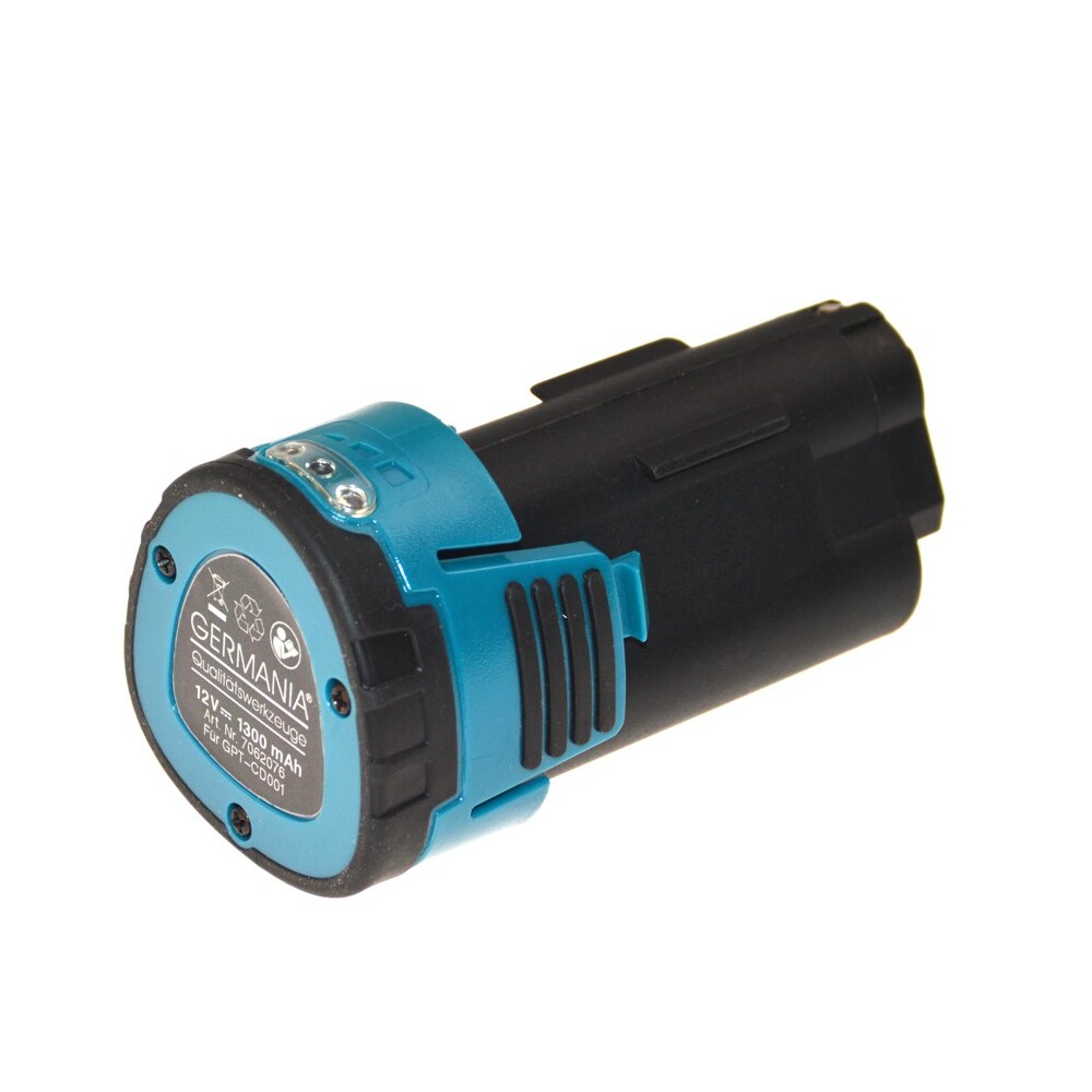 GERMANIA&reg; LI-ION Akku 12V 1,3Ah Ersatzakku Bohrschrauber Akkuschrauber