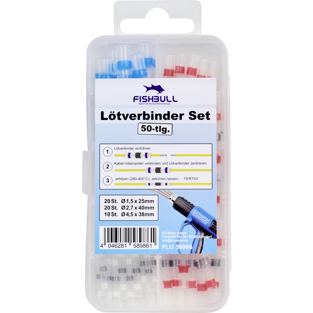 FISHBULL L&ouml;tverbinder Set 50-teilig