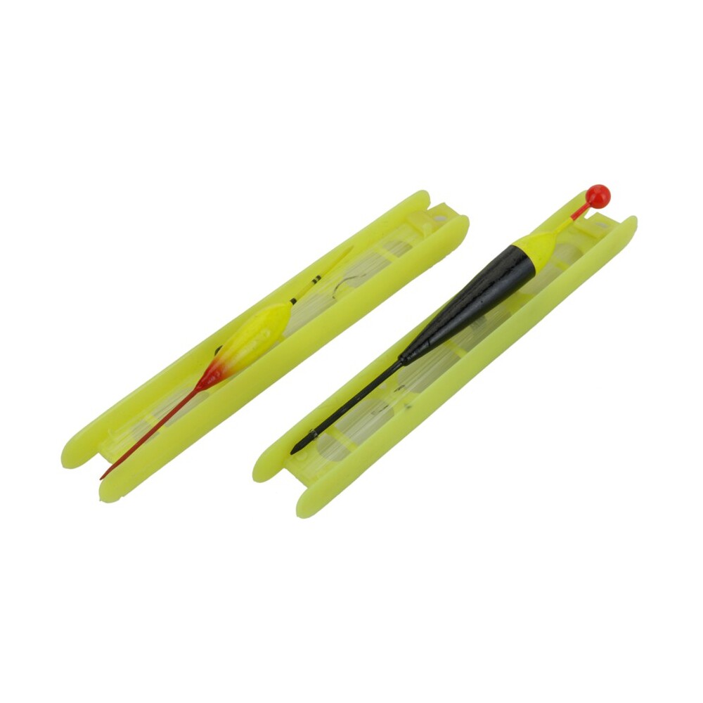 Angelposen Waggler 2-teilig bebleit aus Kunststoff