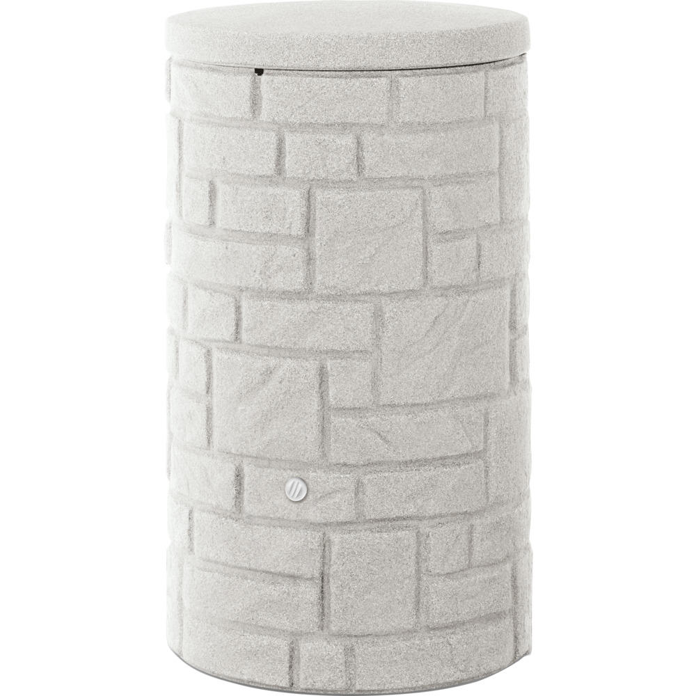 Prosperplast Regentonne Arcado 230 Liter k&uuml;hles Grau