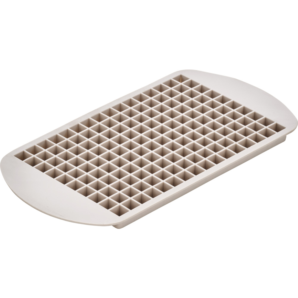 Eisw&uuml;rfelform Silikon 160 W&uuml;rfel Crushed Ice Grau