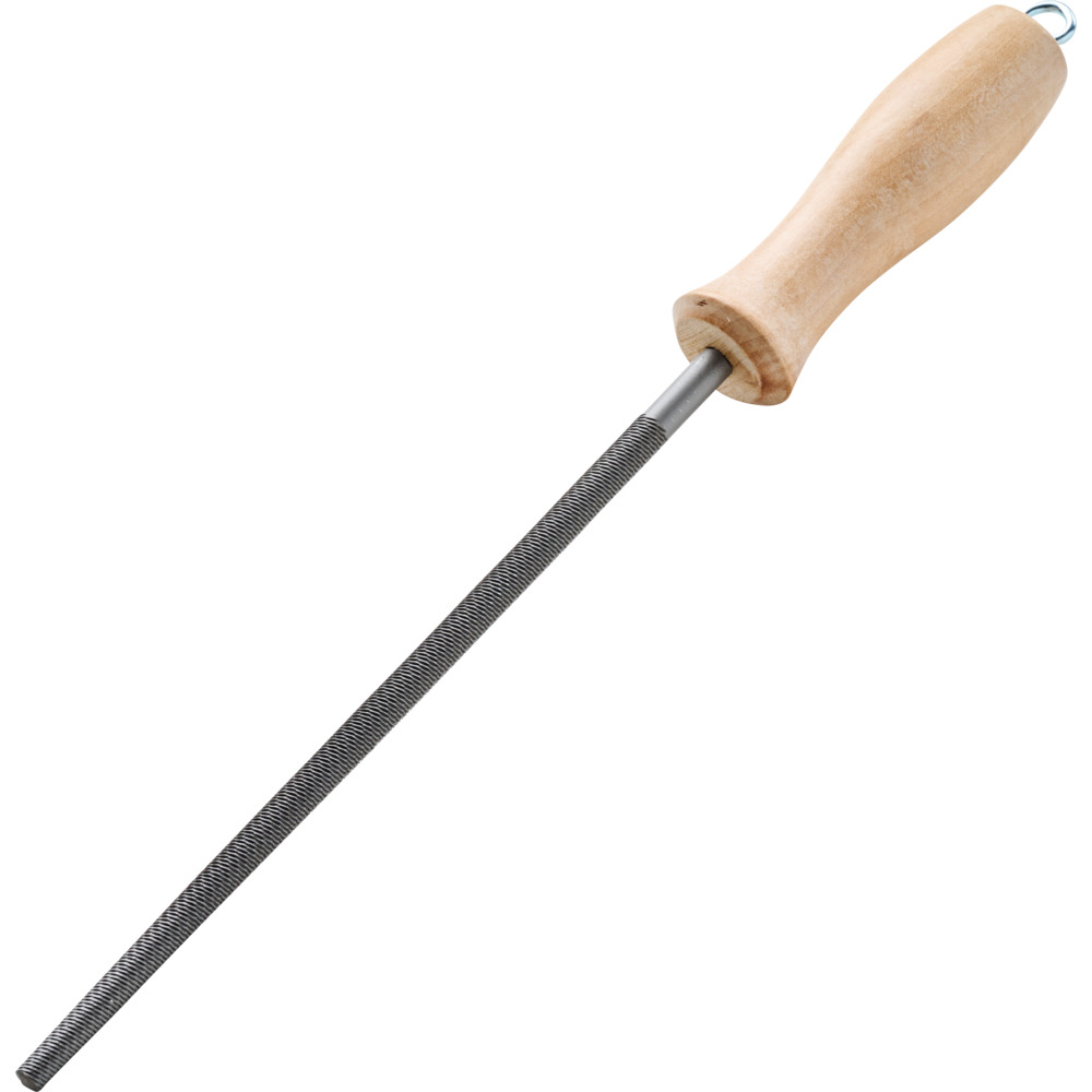 GERMANIA&reg; Rundfeile 200 mm mit Holzgriff image number 1