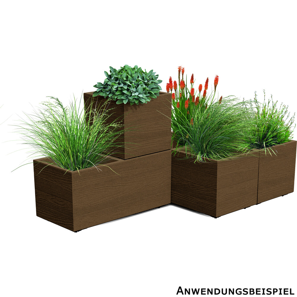 Prosperplast Pflanztopf Madera Eco Wood ca. 58 x 29 cm image number 2