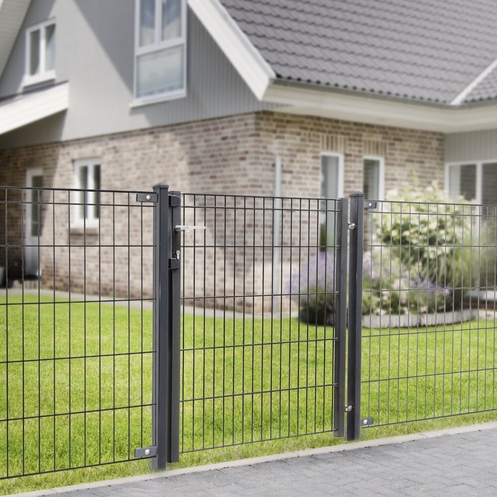 Zaunpaket Michl ca. 1,2 m x ca. 22 m anthrazit verzinkt pulverbeschichtet image number 1