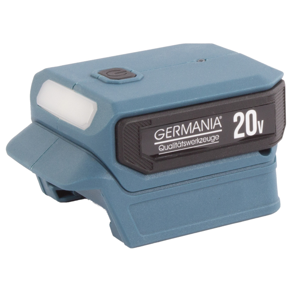 GERMANIA&reg; LED-USB-Akku-Adapter Plattform 2.0