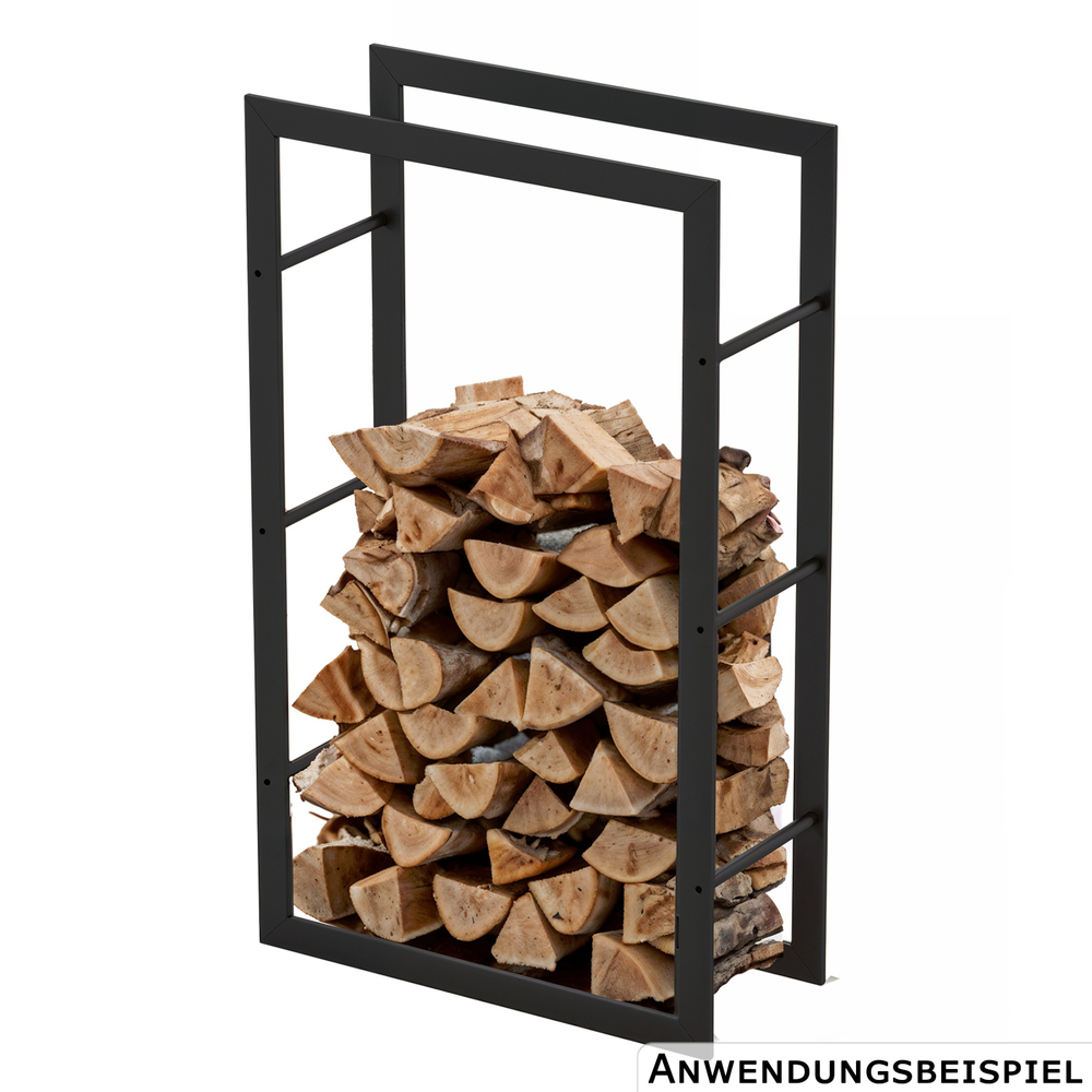 Kaminholzregal "Rom" 25 x 60 x 100 cm