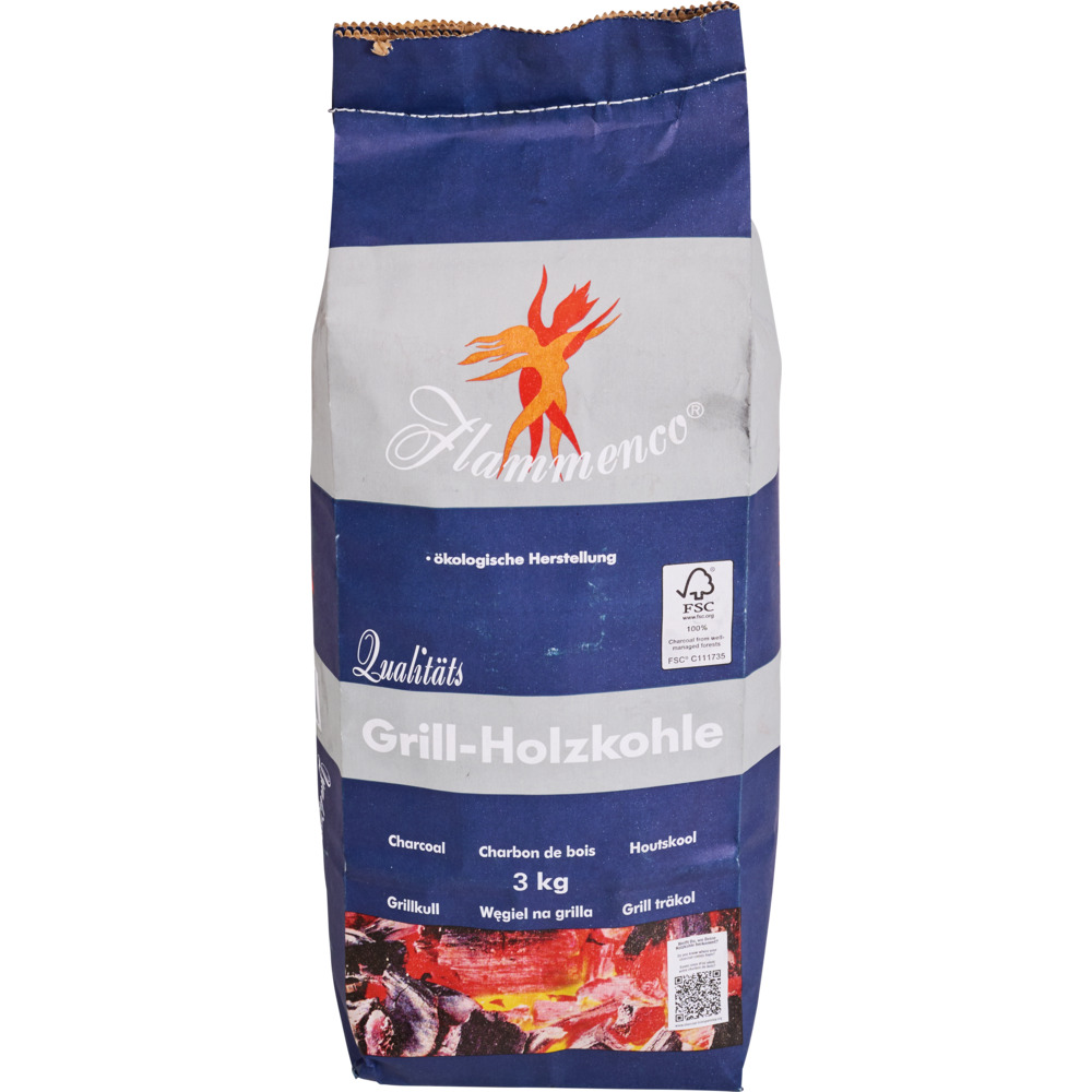 Grillholzkohle 3 kg image number 1