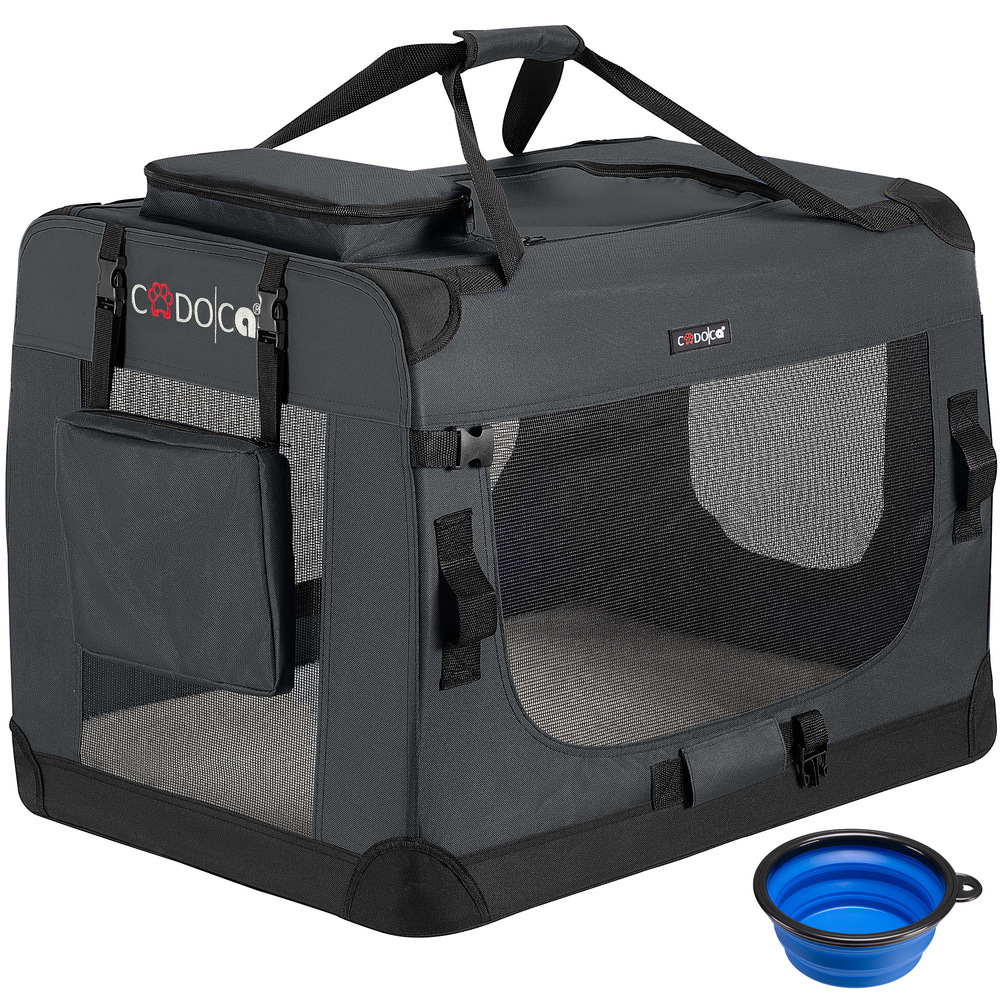 Tiertransportbox L 70 x 52 x 50 cm anthrazit