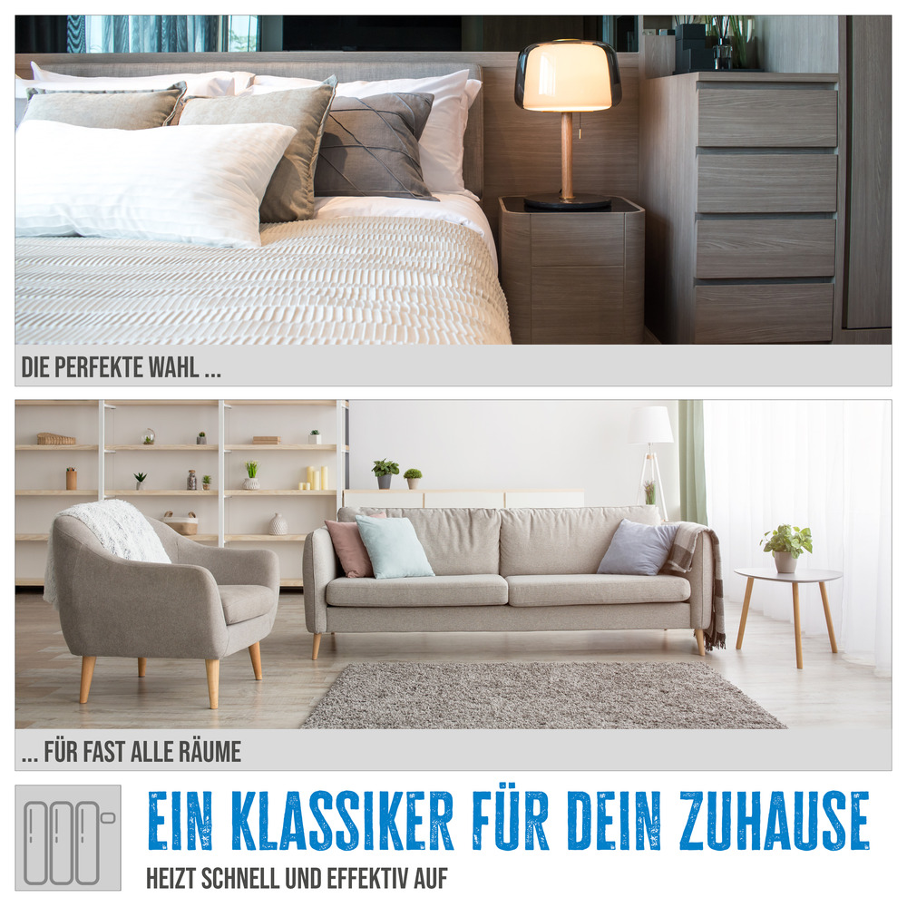 G&uuml;de Heizl&uuml;fter GH2000 elektrisch 2000 Watt image number 7