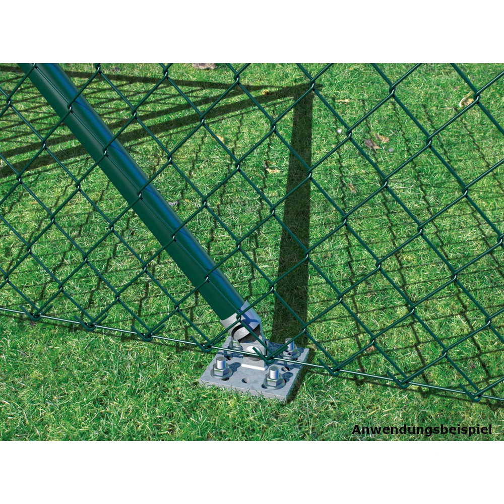 Strebenplatte f&uuml;r Zaunstreben mit &Oslash; 34 mm image number 1