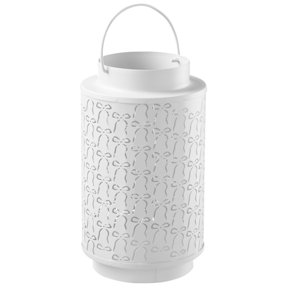 Laterne Metall mit Schleifchen 24cm, 2-fach sortiert image number 2