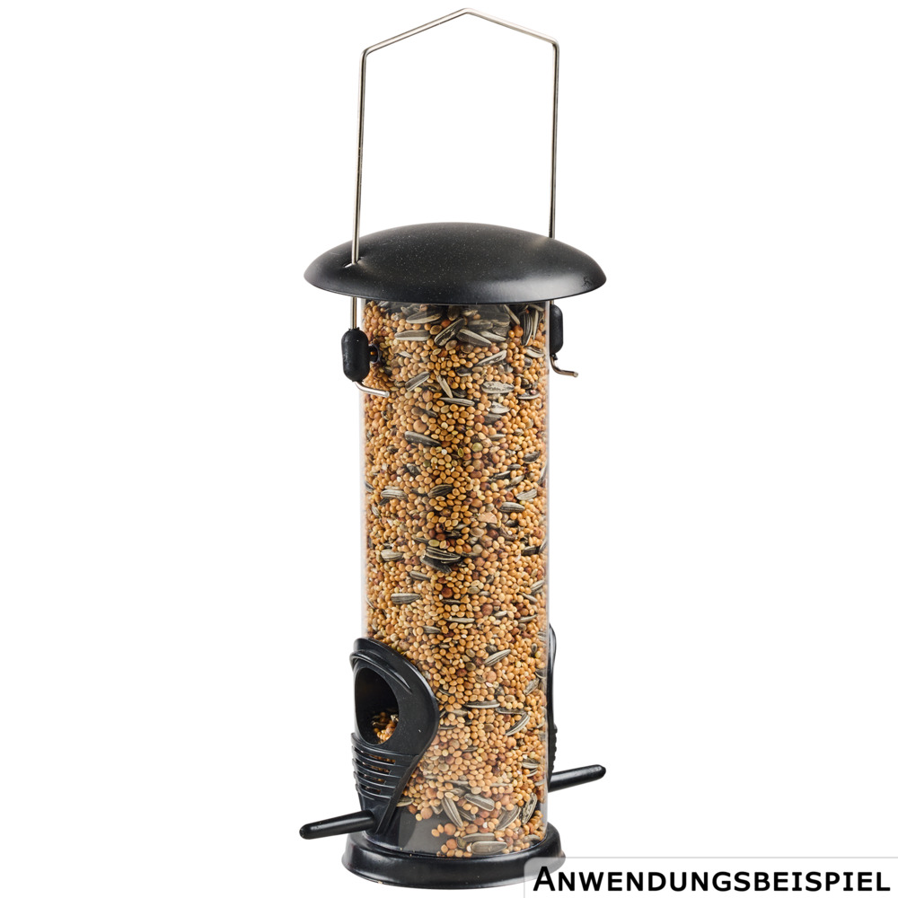 Vogelfutters&auml;ule Kunststoff mit Metallb&uuml;gel image number 2