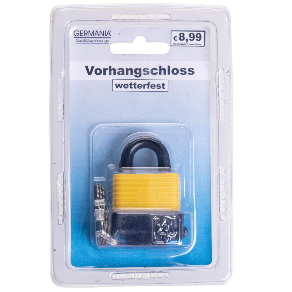 Vorh&auml;ngeschloss 30 mm wasserfest image number 2