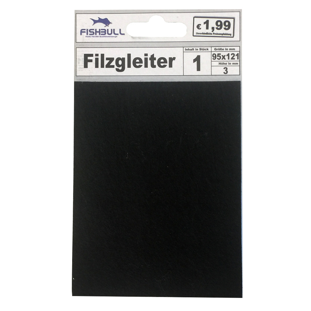 Filzgleiter-Platte