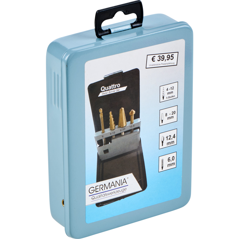 HSS Bohrer Universalbohrer Set Titan Nitrid beschichtet image number 3