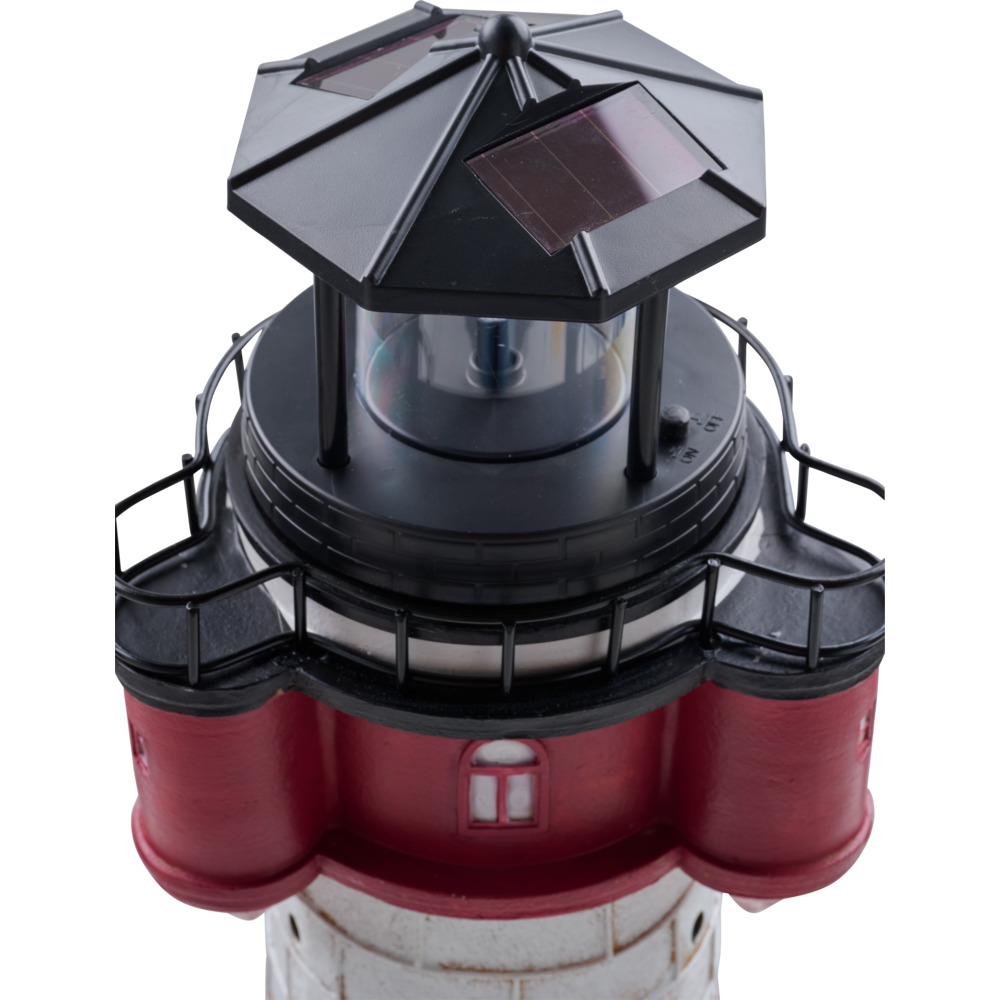 Solar-Leuchtturm &bdquo;Roter Sand&ldquo; 50 cm image number 1