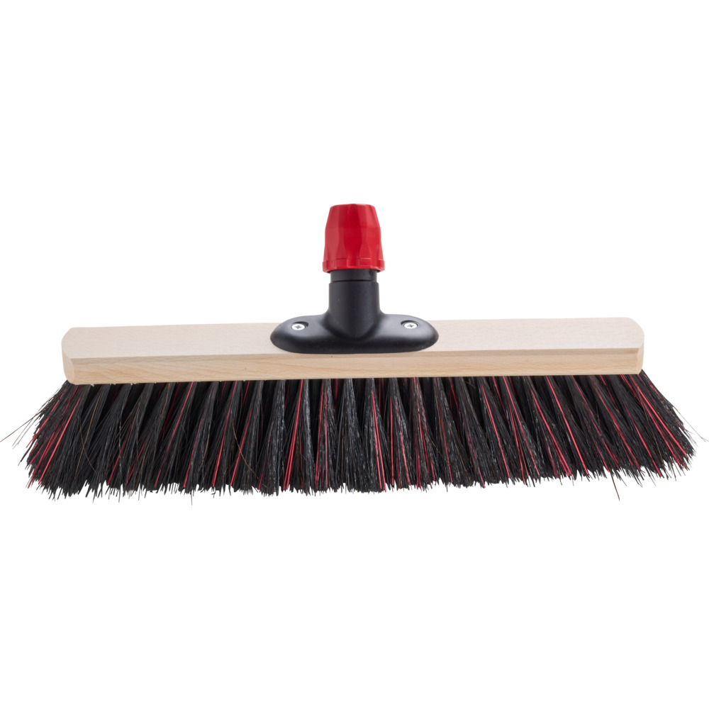 Werkstatt-/Garagenbesen 40cm schwarz/rot Arenga/Elaston image number 1
