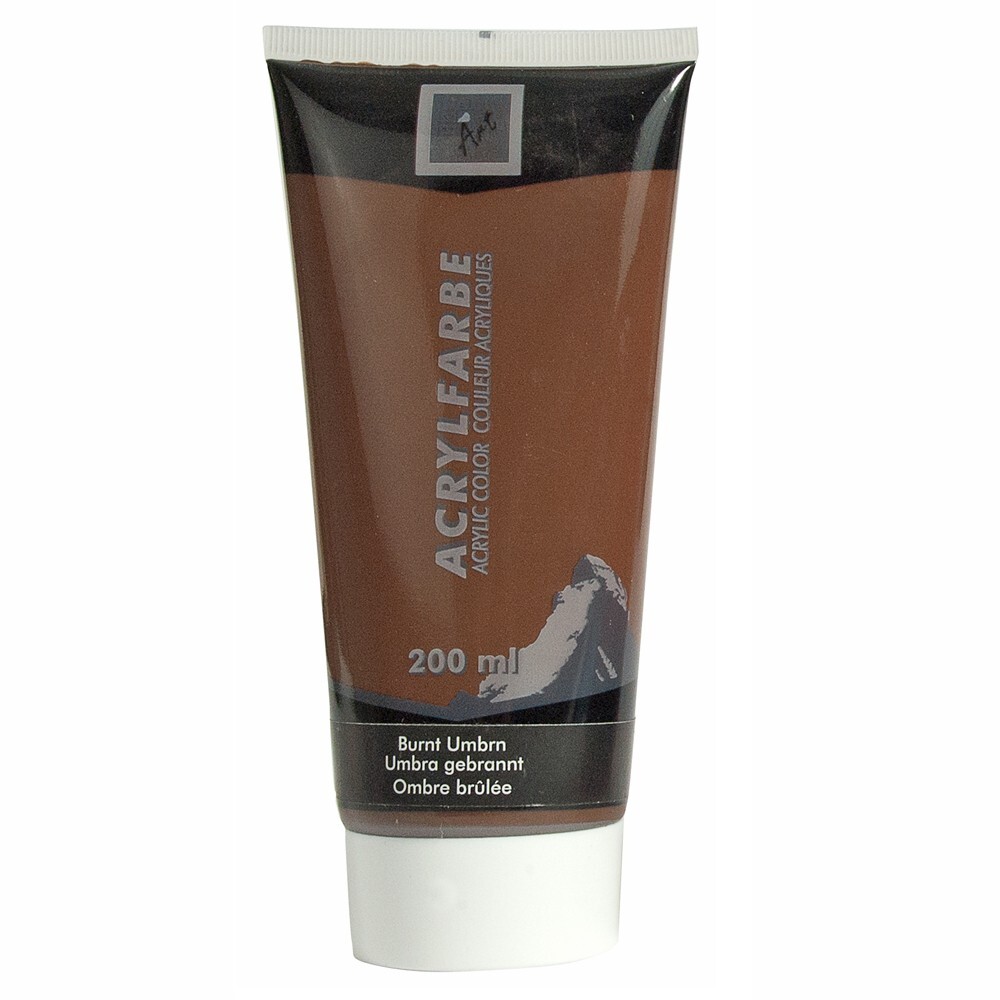 The Wall Acrylfarbe in Umbra gebrannt 200 ml Tube