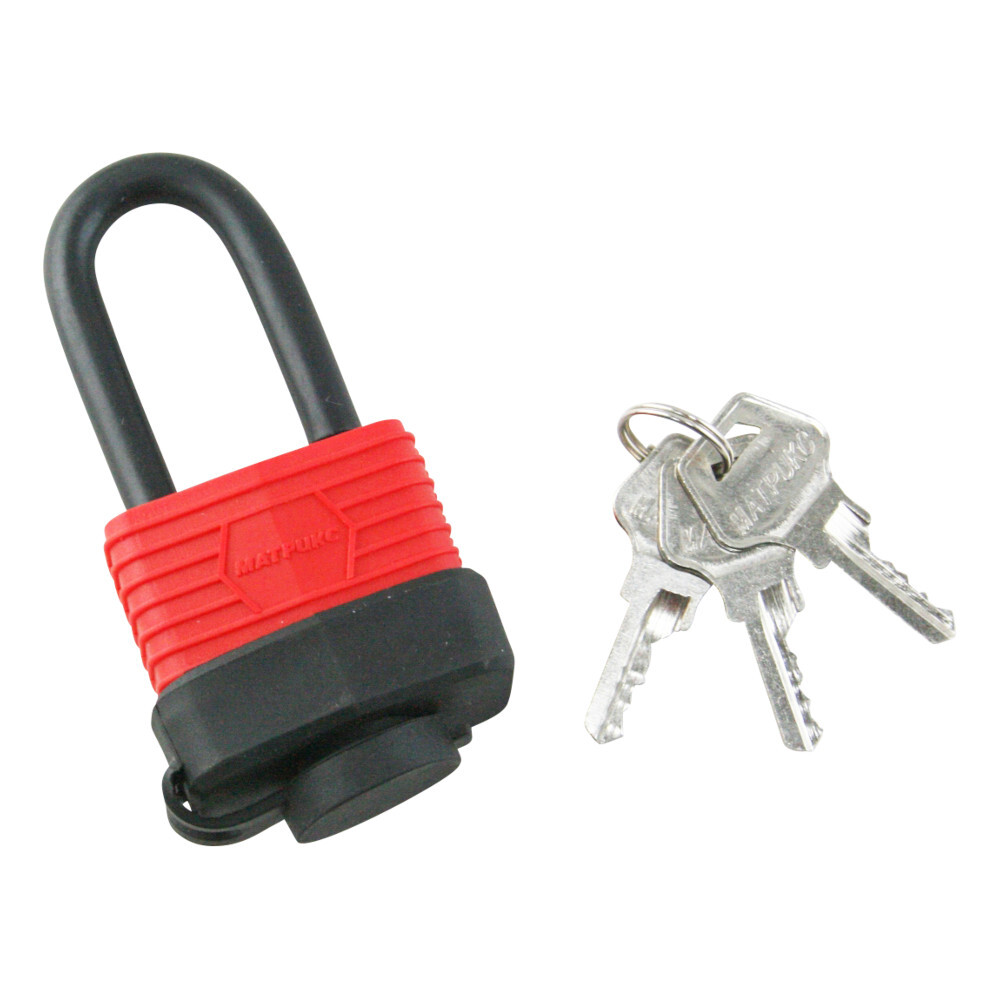 Vorh&auml;ngeschloss 50 x 110 mm mit 3 Schl&uuml;sseln