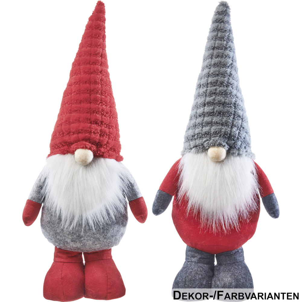 Dekofigur Wichtel stehend 55 cm Farbauswahl