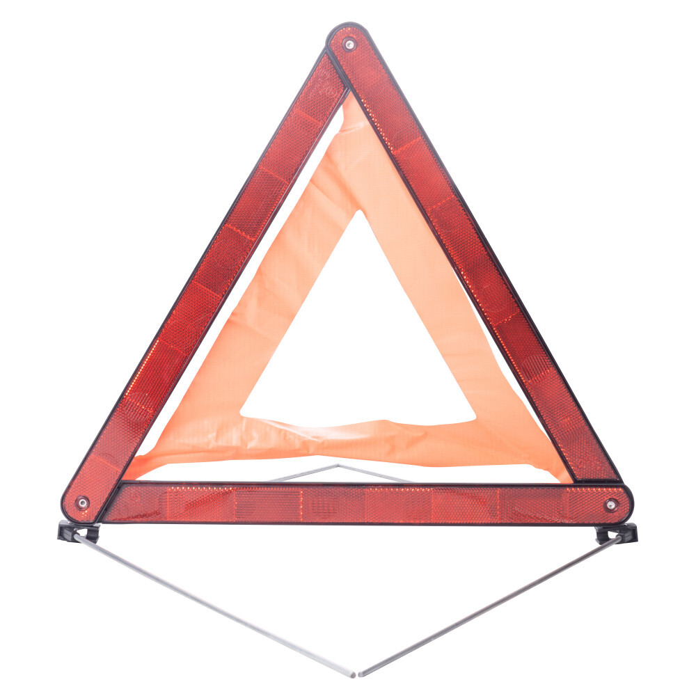 GERMANIA&reg; Euro-Warndreieck Mini mit Metallgestell