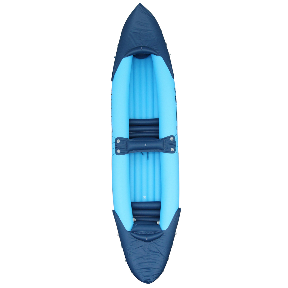 Kajak aufblasbar aus PVC mit Zubeh&ouml;r und Reparaturflicken image number 3