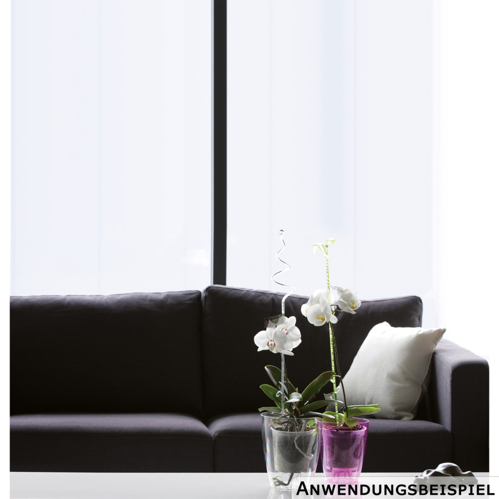 Prosperplast Blumentopf Coubi Orchid eckig in Transparent image number 1