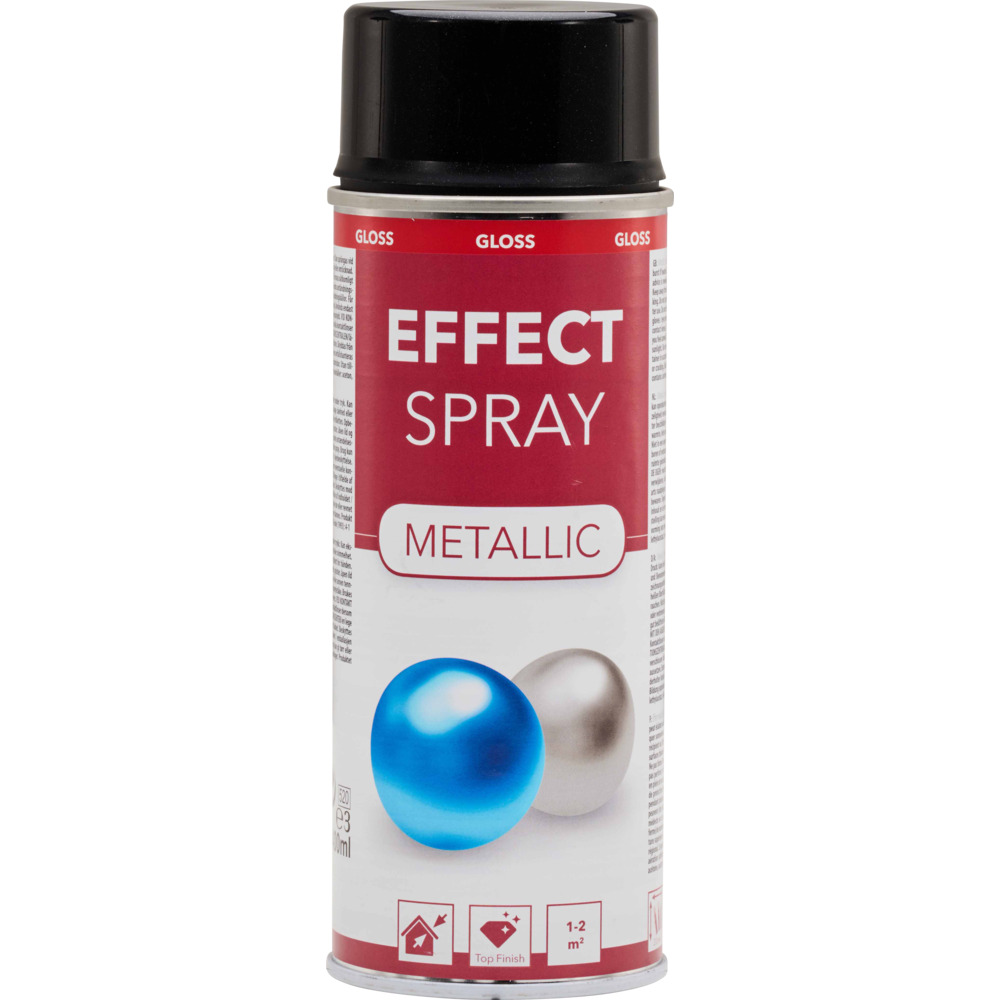 Metalliclack Spray 400 ml schwarzmetallic