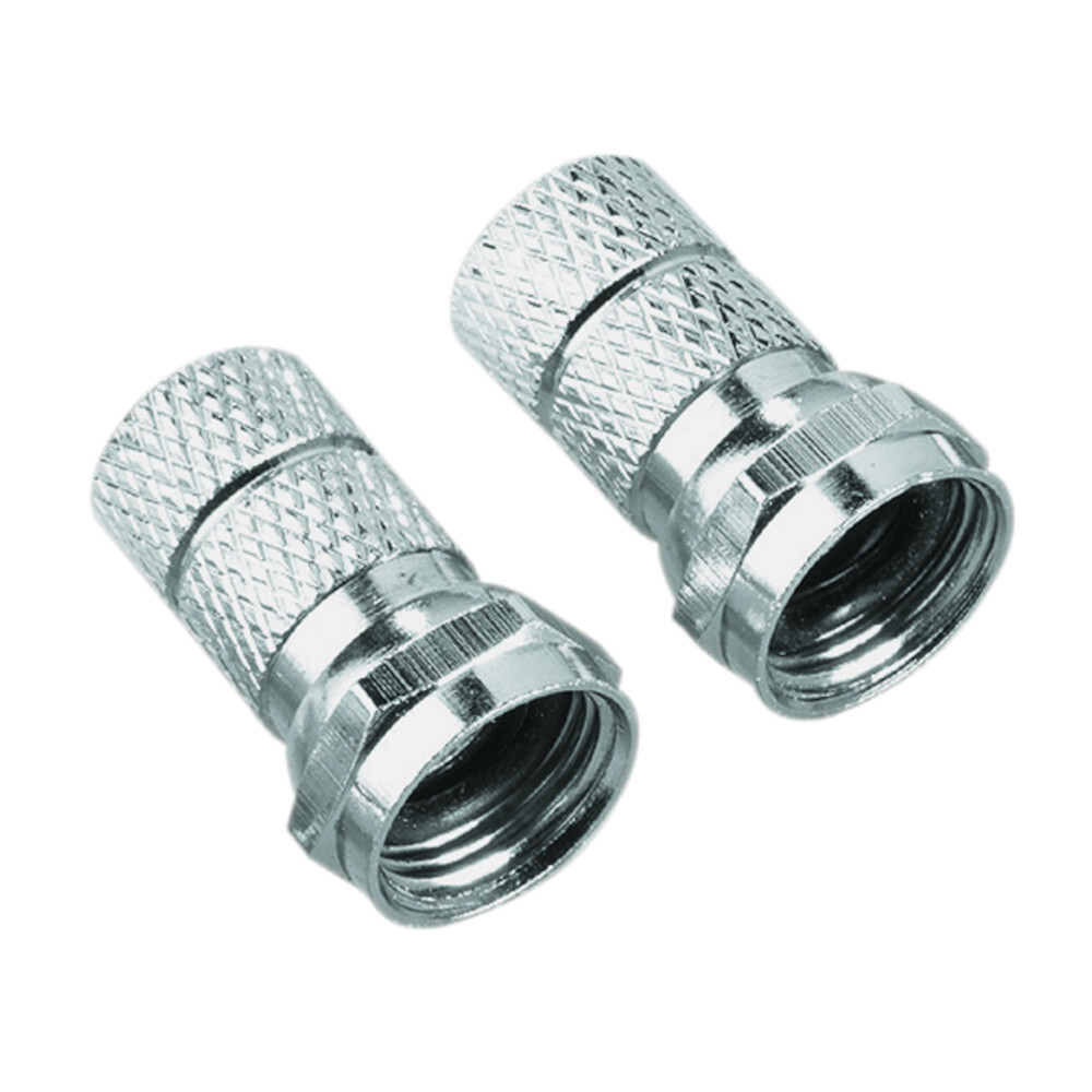 hama&reg; SAT-Adapter-Set, 2 x F-Stecker, 7 mm, 1 x F-Kupplung image number 1