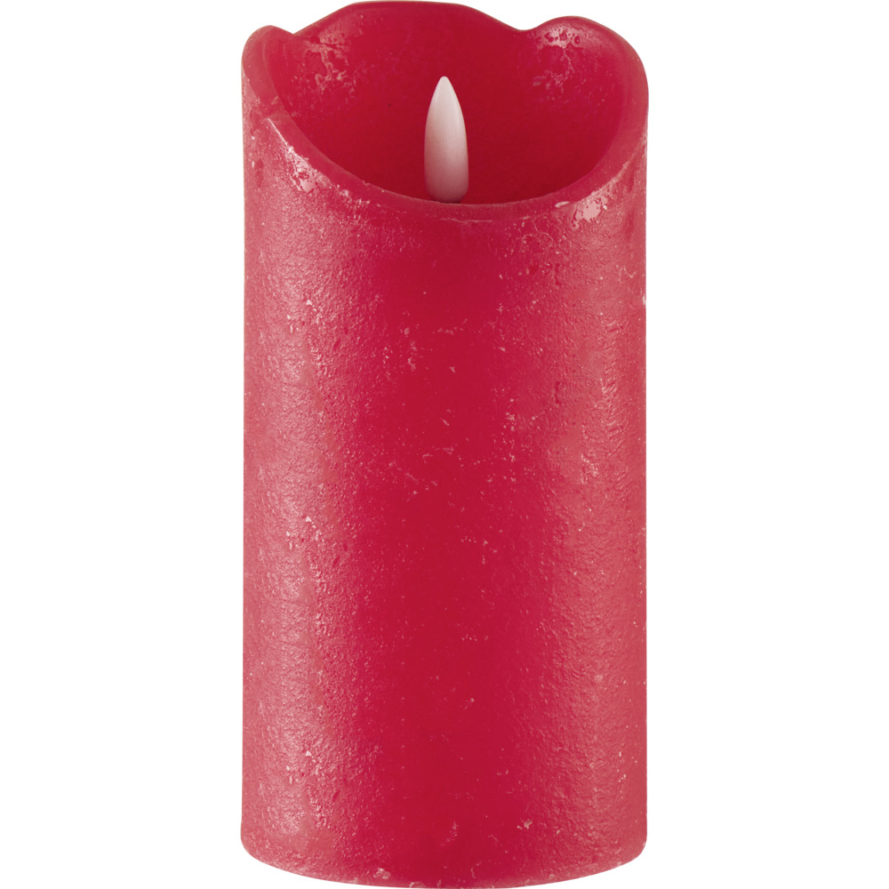 LED-Echtwachskerze Rustic &Oslash; 7,5 x 15 cm mit Timer image number 5