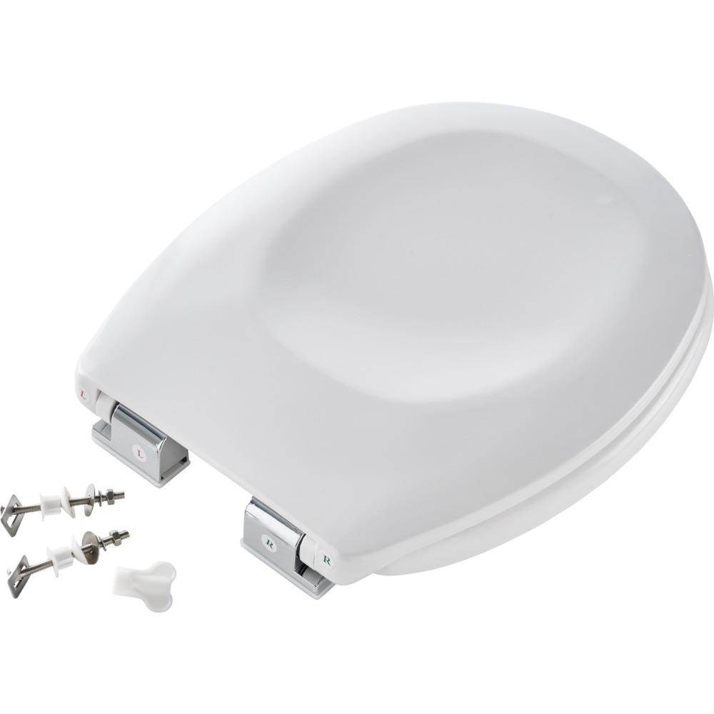 WC-Sitz mit Absenkautomatik Duroplast Weiss image number 1