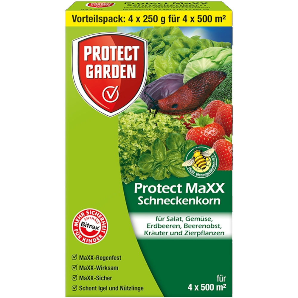 Schneckenkorn Protect MaXX 4 x 250 g