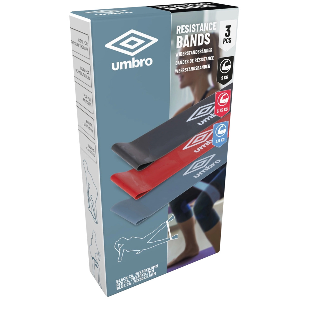 Theraband-Set 3-teilig in verschiedenen Farben image number 1