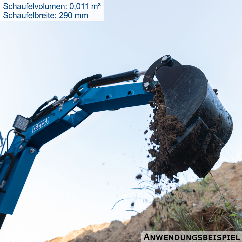 Scheppach Mini-Bagger EXC815 image number 11