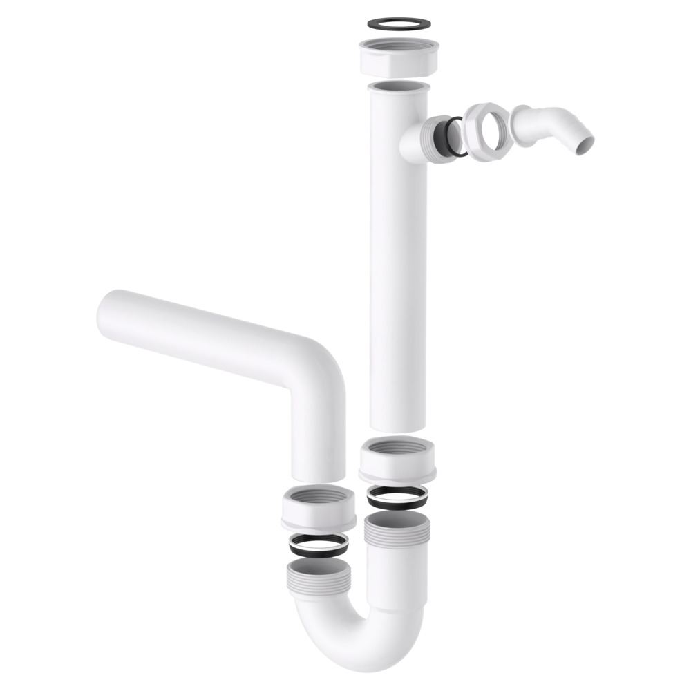 R&ouml;hren-Siphon 1-1/2'' x 3/4" x 40 mm image number 2