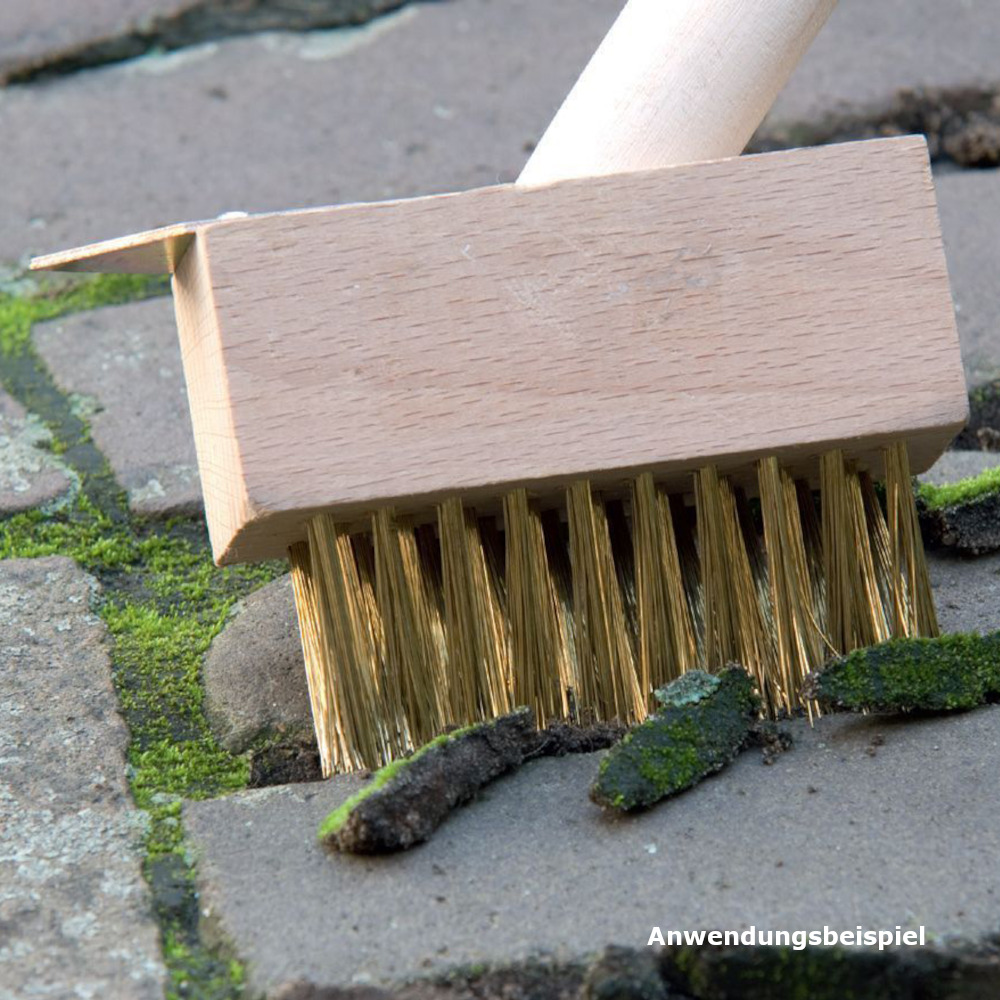 Fugenkratzer mit Metallborsten und Holzstiel 140 cm image number 1