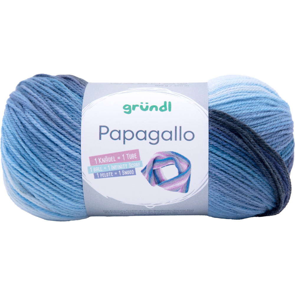 Papagallo Garn 100 g meeresblau